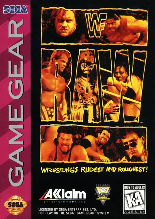 Обложка игры WWF Raw